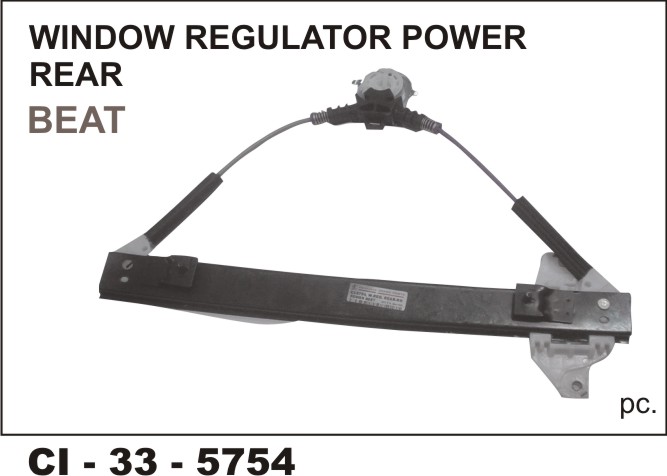 WINDOW REGULATOR ASSY BEAT POWER REAR
