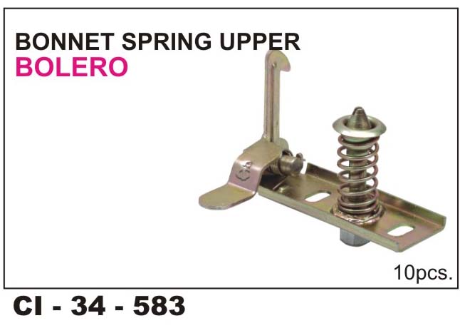 BONNET LOCK SPRING UPPER BOLERO