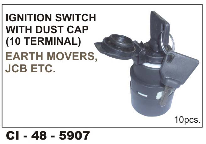 5907.jpg IGNITION SWITCH WITH DUST CAP EARTHMOVERS (10trmnl)