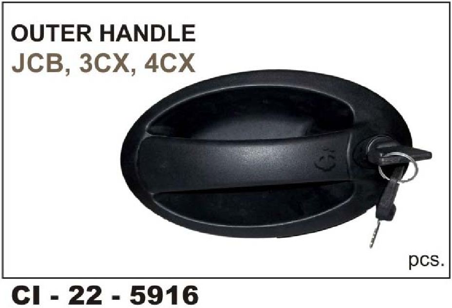 OUTER HANDLE JCB CRANE 3CX,4CX