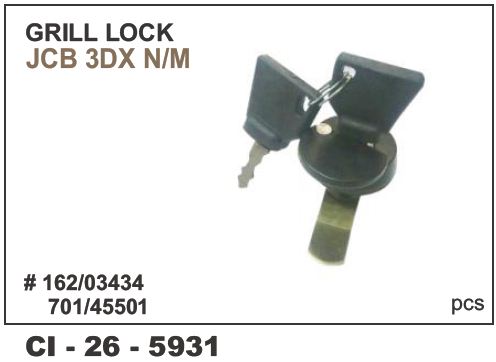 GRILL LOCK JCB 3DX N/M