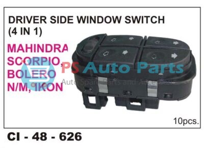 POWER WINDOW SWITCH BOLERO, N/M SCORPIO, IKON FRONT RIGHT CI-1570
