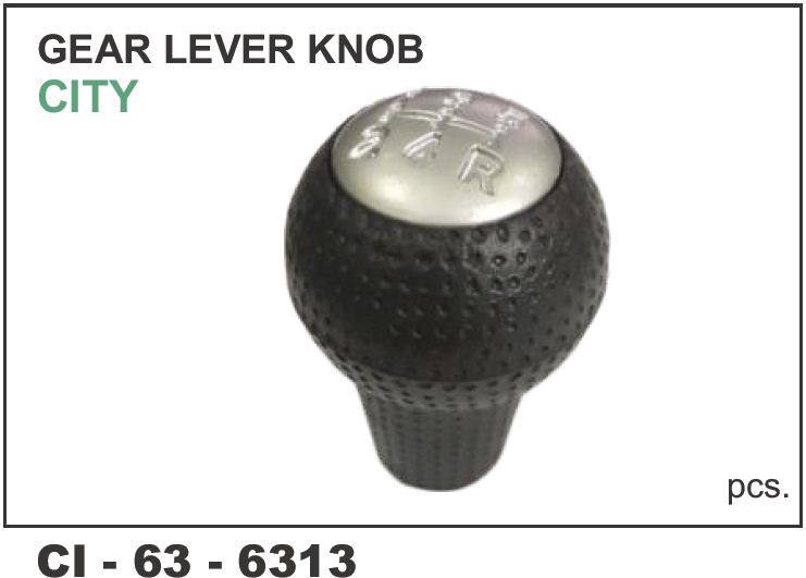 6313.jpg GEAR LEVER KNOB HONDA CITY T-1,T-2(HEAVY DUTY)