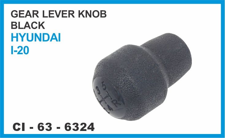 6324.jpeg GEAR LEVER KNOB HYUNDAI I-20 BLACK