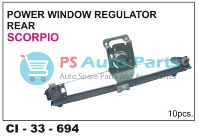 WINDOW REGULATOR ASSY POWER REAR SCORPIO
