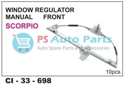 WINDOW REGULATOR ASSY SCORPIO FRONT MANUAL