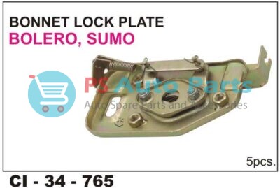 BONNET LOCK PLATE SUMO BOLERO