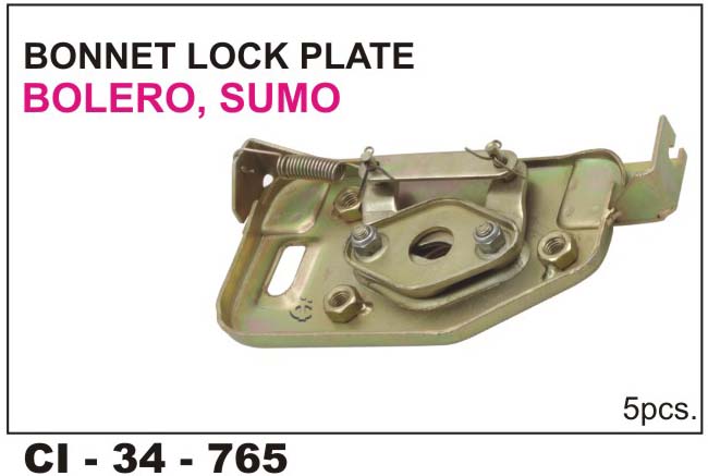 BONNET LOCK PLATE SUMO BOLERO