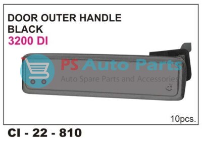 OUTER HANDLE /NISSAN BLACK,JAYO