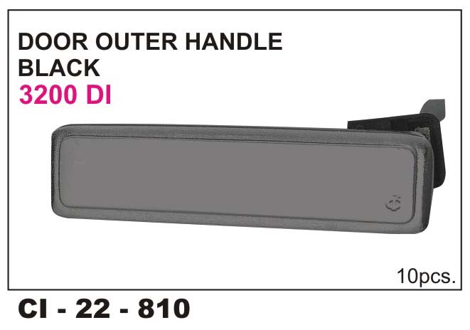 OUTER HANDLE /NISSAN BLACK,JAYO
