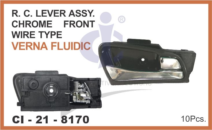 RC LOCK ASSY VERNA FLUIDIC CHROME FRONT