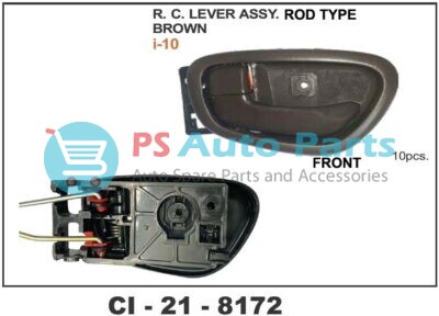 RC LOCK ASSY ROD TYPE I-10 BROWN