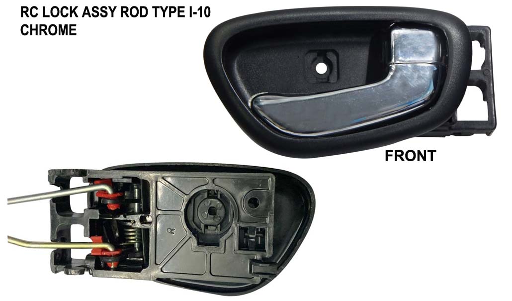 RC LOCK ASSY ROD TYPE I-10 CHROME