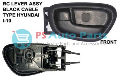 RC LOCK ASSY BLACK CABLE TYPE HYUNDAI I-10