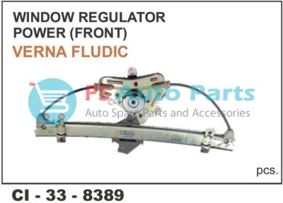 WINDOW REGULATOR ASSY VERNA FLUDIC POWER FRONT