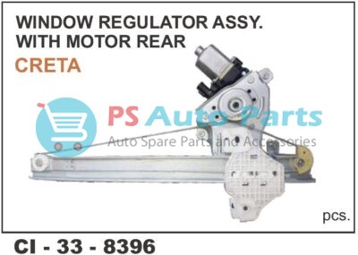 WINDOW REGULATOR ASSY CRETA W/MOTOR REAR