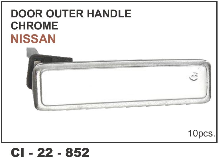 OUTER HANDLE NISSAN CHROME,JAYO