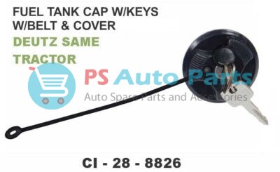 8826.jpg FUEL TANK CAP WITH KEYS WITH BELT AND COVER DEUTZ SAME TRACTOR
