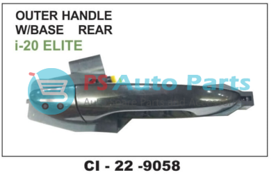 OUTER HANDLE ELITE WITH BASE  I-20  REAR