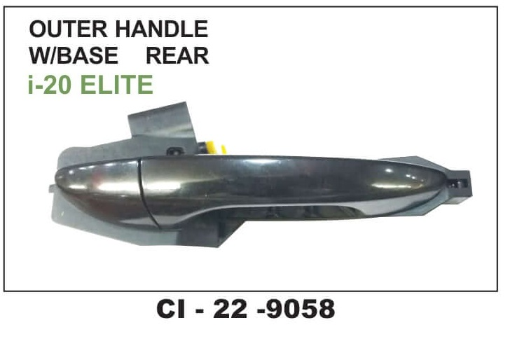 OUTER HANDLE ELITE WITH BASE  I-20  REAR