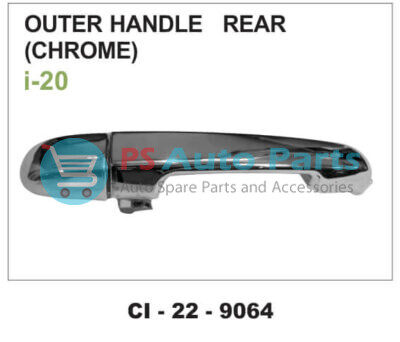 OUTER HANDLE I-20 REAR CHROME