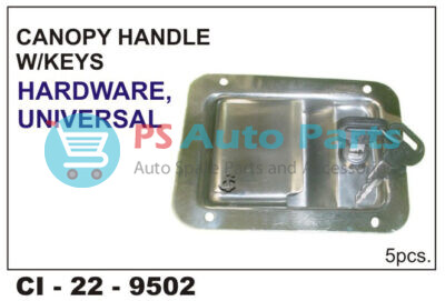 CANOPY HANDLE W/KEY UNIVERSAL
