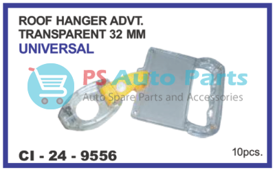 ROOF HANGER ADVT TRANSPARENT (33 MM) UNIVERSAL