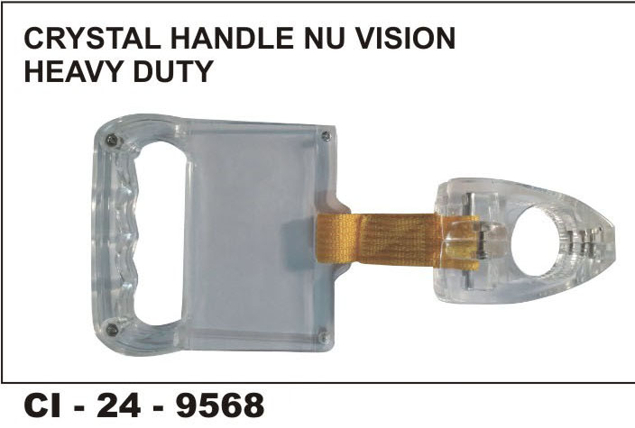 CRYSTAL HANDLES HEAVY DUTY NU VISION