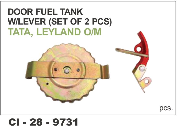 DOOR FUEL TANK CAP W/LEVER TATA, LEYLAND O/M (TATAHCV)