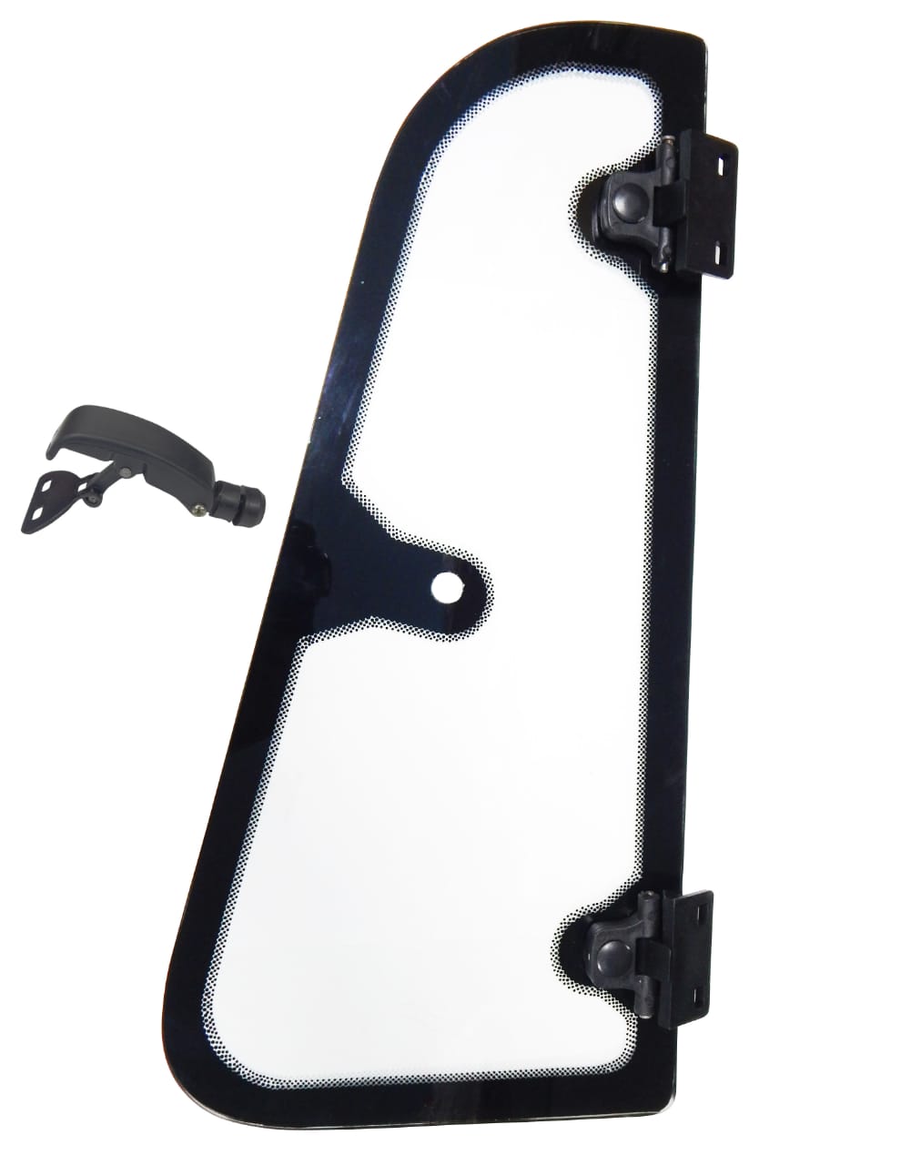QUARTER GLASS FRAME WITH LOCK TIPPER (SET OF 2)