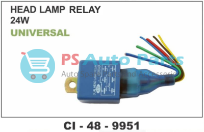 HEAD LAMP RELAY 24 VOLT UNIVERSAL TYPE