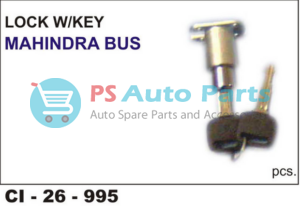 PUSH LOCK W/KEYS MAHINDRA BUS