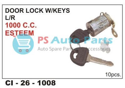 DOOR LOCK W/KEY ESTEEM
