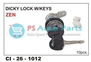 DICKY LOCK W/KEY ZEN