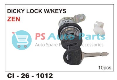 DICKY LOCK W/KEY ZEN
