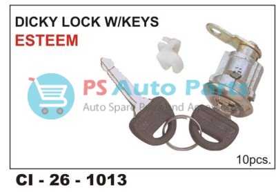 DICKY LOCK W/KEY ESTEEM