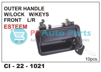 OUTER HANDLE W/LOCK ESTEEM