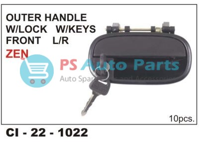 OUTER HANDLE W/LOCK ZEN