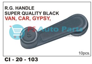 "RG HANDLE GYPSY ,CAR, VAN SUPER BLACK"