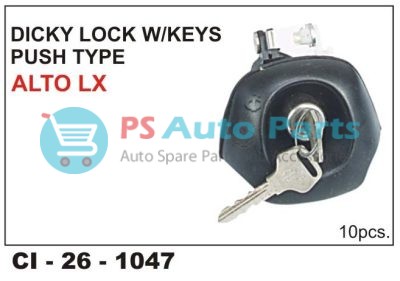 DICKY LOCK W/KEY ALTO