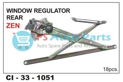 WINDOW REGULATOR ASSY ZEN REAR