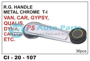 "RG HANDLE VAN, CAR,CANTER,QUALIS,DYNA,GYPSY WITH METAL CHROME"