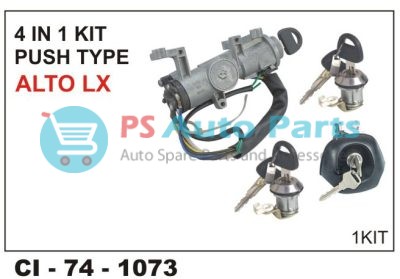"4 IN 1 FAMILY KIT ALTO, W/STEERING LOCK LX"