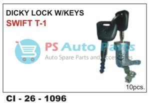 DICKEY LOCK W/KEYS SWIFT