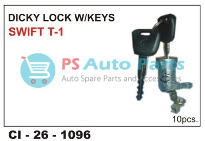 DICKEY LOCK W/KEYS SWIFT