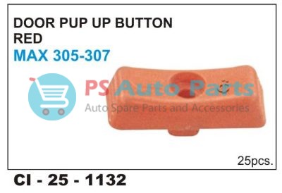 DOOR LOCK/KNOB POP UP BUTTON RED MAX