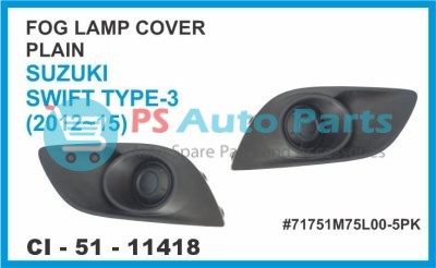 11418.jpg FOG LAMP COVER PLAIN SUZUKI SWIFT TYPE-3