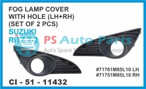 FOG LAMP COVER WITH HOLE ( LH+RH) SET OF 2 PCS SUZUKI RITZ T-2