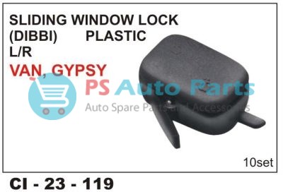 SLIDING WINDOW LOCK VAN PVC /L