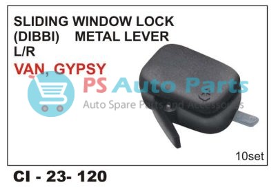 SLIDING WINDOW LOCK VAN METAL L/R